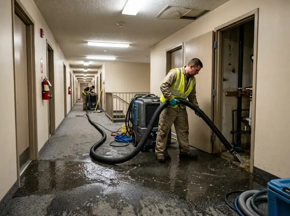 multi-unit-apartment-hallway-f-005 — frequently asked questions, Emergency Burst Pipe Water Extraction & Removal in Selmer,…
